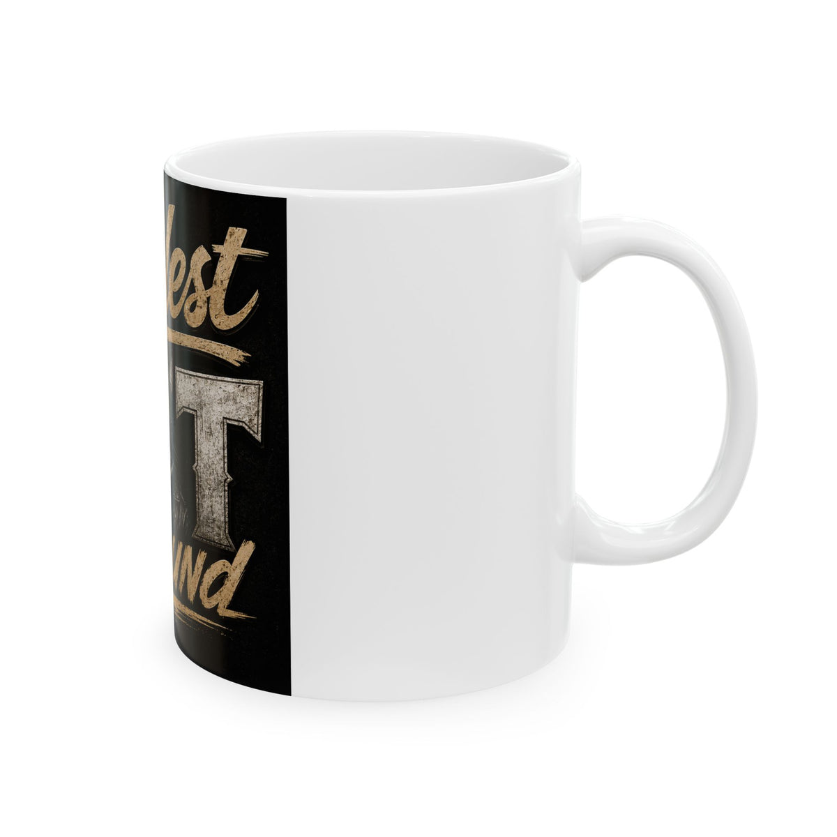 The Coolest Cat Around Ceramic Mug – Funny Cat Lover Coffee Cup (11oz, 15oz)