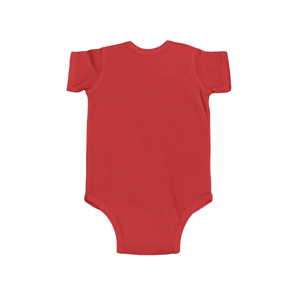Infant Bodysuit - "The Cutest Cat Around" Baby Onesie, Retro Pink Cat Graphic