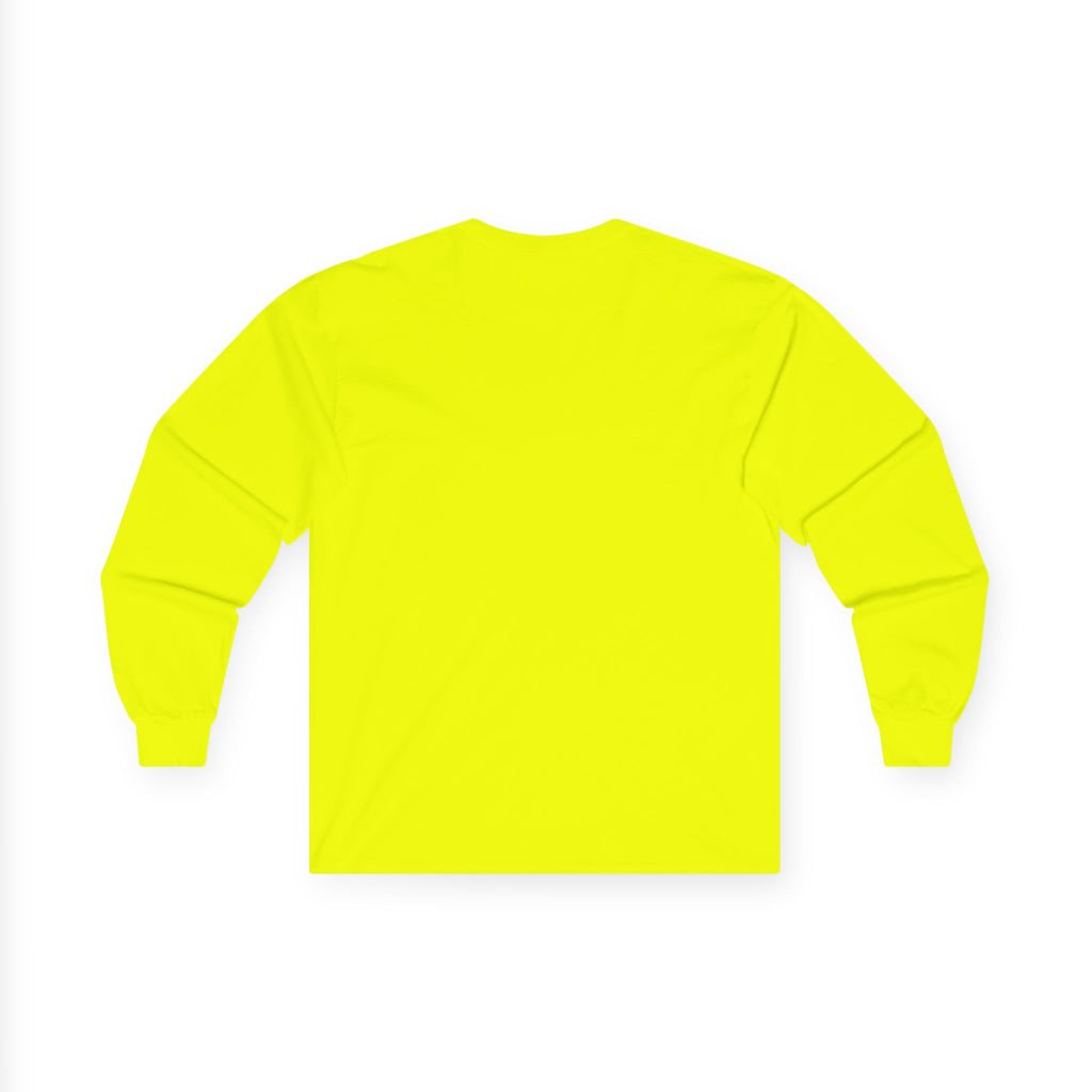 Cool Cat Long Sleeve Tee – "Stay Cool. Work Hard. Never Quit." Graphic Shirt