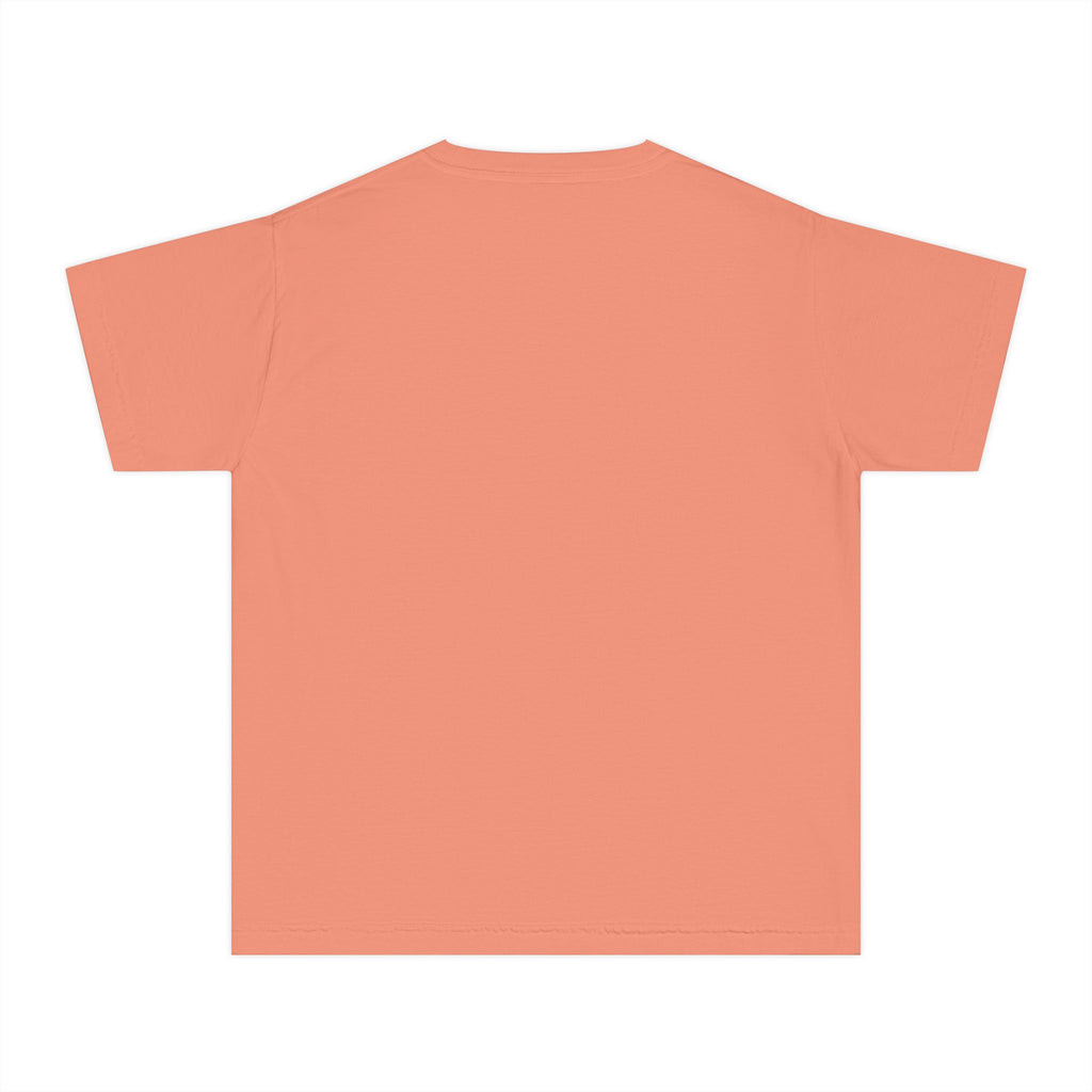 Cool Cat De Dee Standing on the Globe Youth Tee — 'Stay Cool. Work Hard. Never Quit.' Motivational Graphic Tee