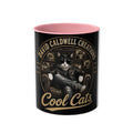 COOL CAT LOGO TUXEDO IN CHAIR - 11oz Two-Tone Coffee Mug