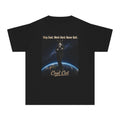 Cool Cat Youth Tee — "Stay Cool, Work Hard, Never Quit" Motivational Graphic Shirt