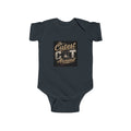 Copy of Infant Bodysuit - "The Cutest Cat Around" Baby Onesie, Retro Pink Cat Graphic