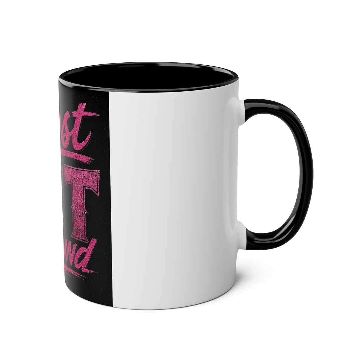 The Cutest Cat Around - 11oz Two-Tone Coffee Mug