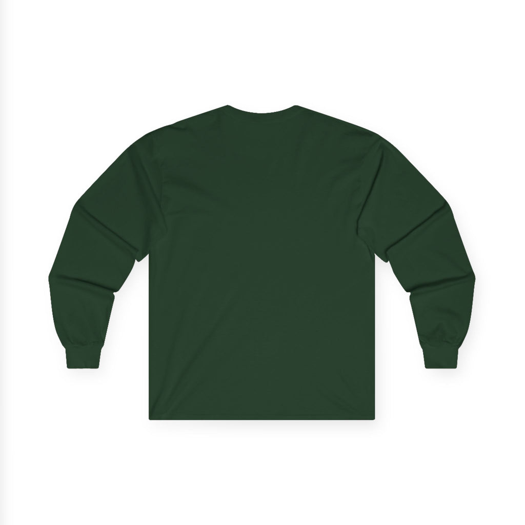 Cool Cat Long Sleeve Tee – "Stay Cool. Work Hard. Never Quit." Graphic Shirt
