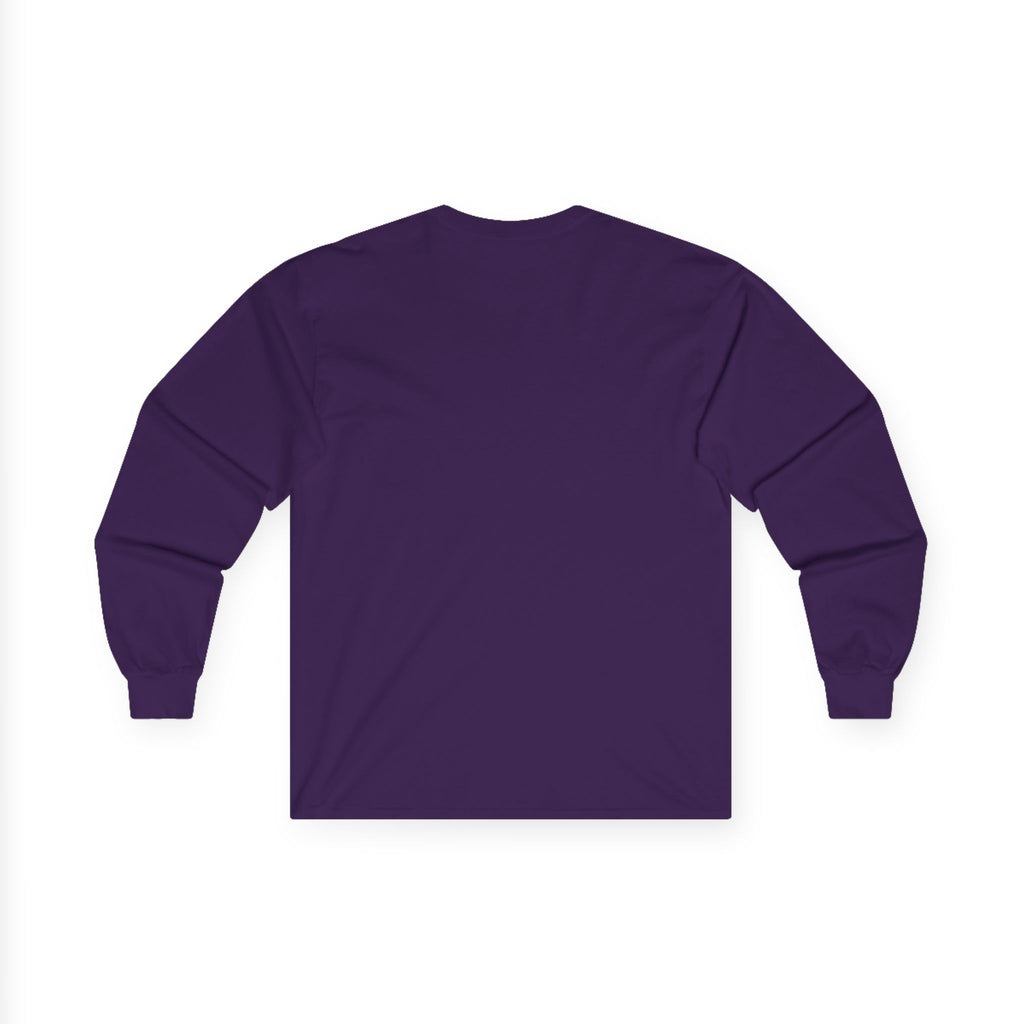 Cool Cat Long Sleeve Tee – "Stay Cool. Work Hard. Never Quit." Graphic Shirt