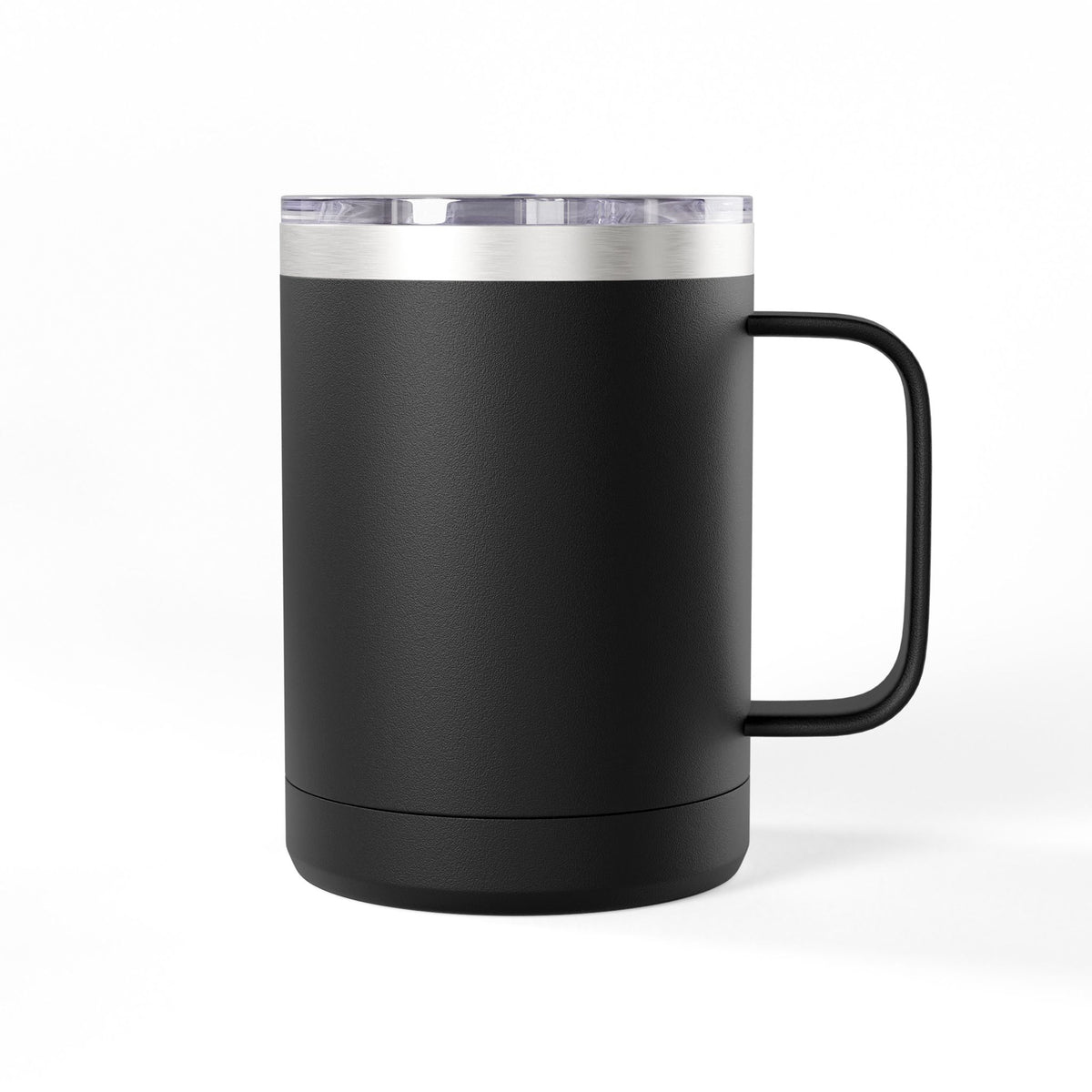 15oz Insulated Travel Mug — "Rescue Meow" Vintage Rescue Cats Design