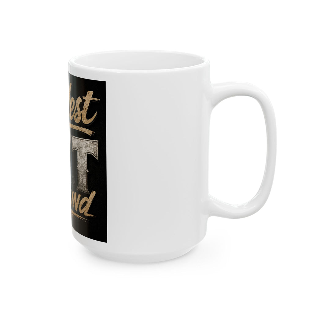 The Coolest Cat Around Ceramic Mug – Funny Cat Lover Coffee Cup (11oz, 15oz)