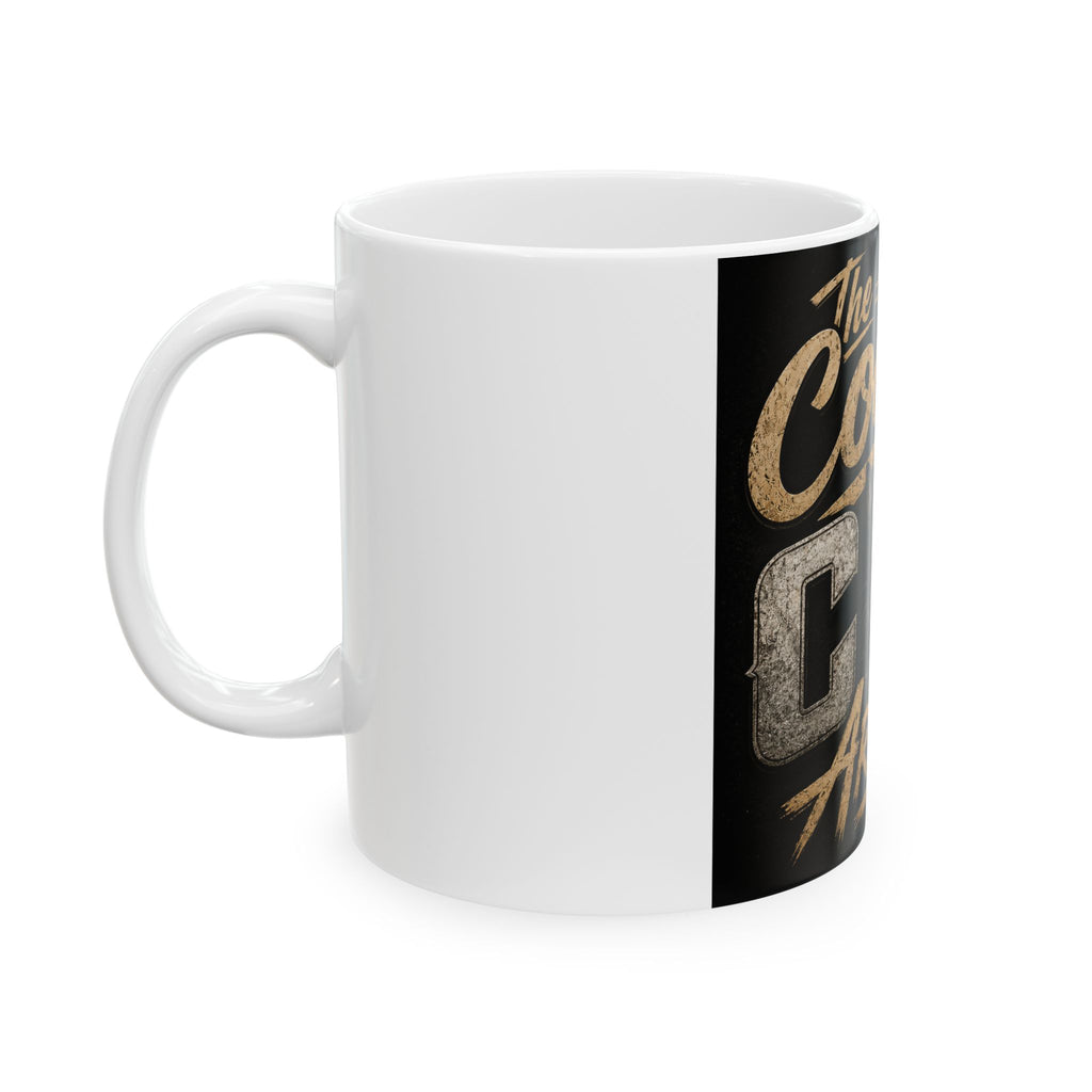 The Coolest Cat Around Ceramic Mug – Funny Cat Lover Coffee Cup (11oz, 15oz)