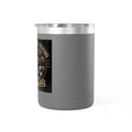 15oz Insulated Travel Mug — "Rescue Meow" Vintage Rescue Cats Design
