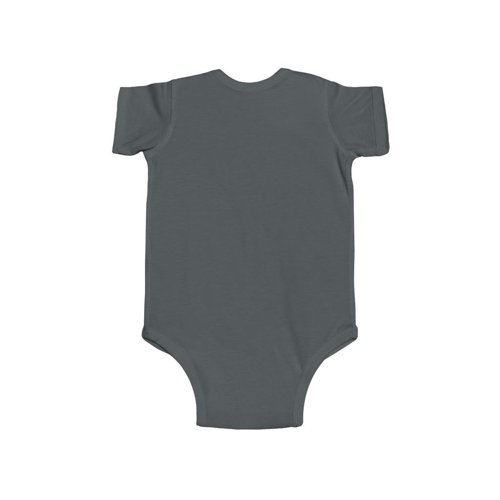 Infant Bodysuit - "The Cutest Cat Around" Baby Onesie, Retro Pink Cat Graphic