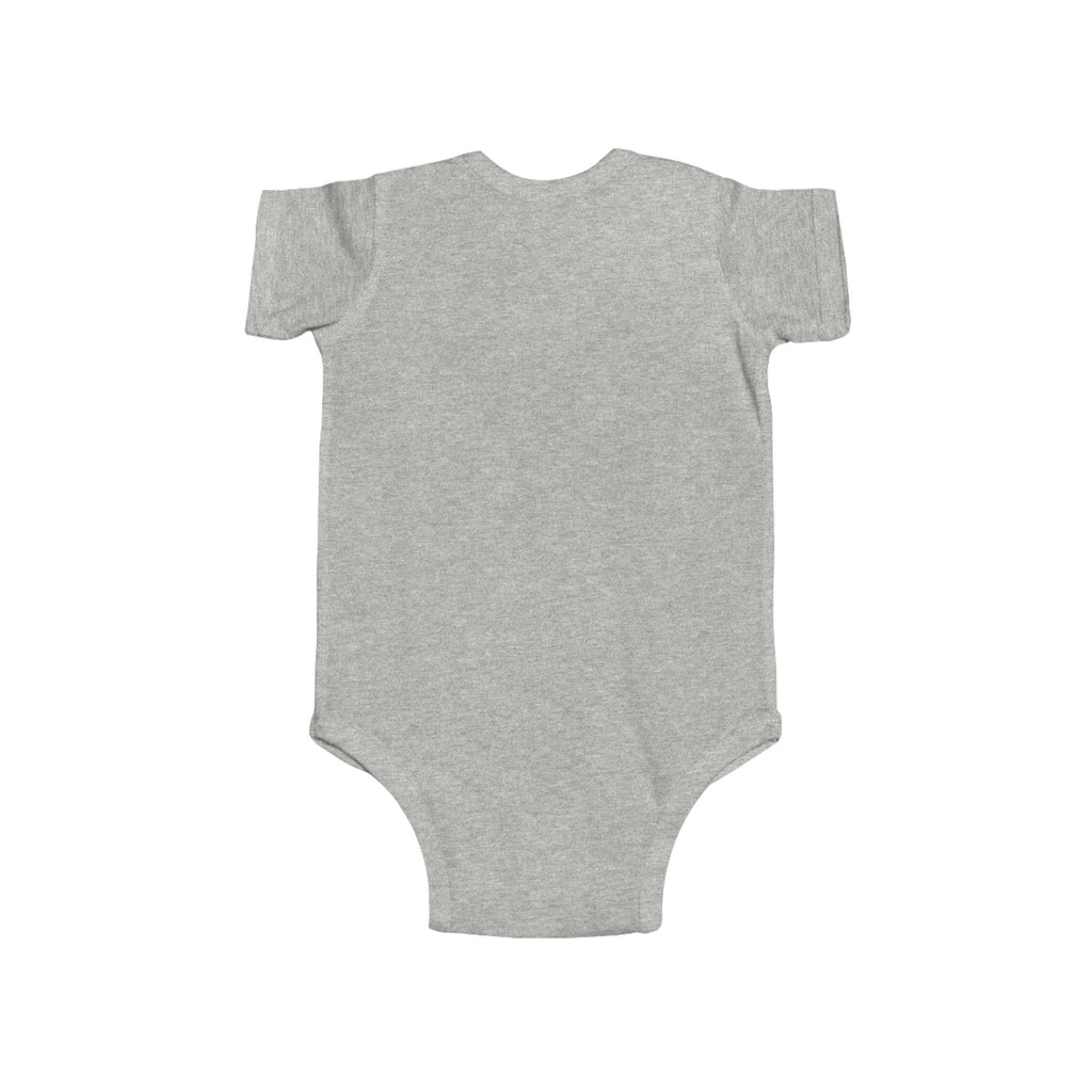 Infant Bodysuit - "The Cutest Cat Around" Baby Onesie, Retro Pink Cat Graphic