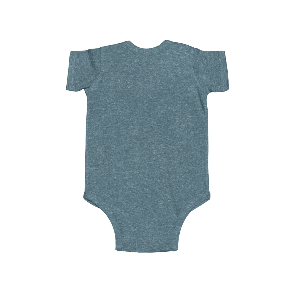 Infant Bodysuit - "The Cutest Cat Around" Baby Onesie, Retro Pink Cat Graphic