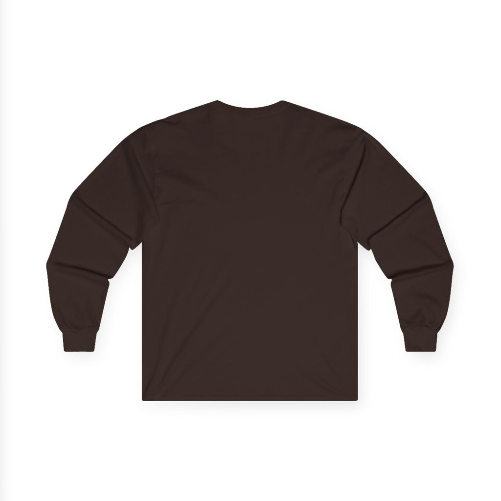 Cool Cat Long Sleeve Tee – "Stay Cool. Work Hard. Never Quit." Graphic Shirt
