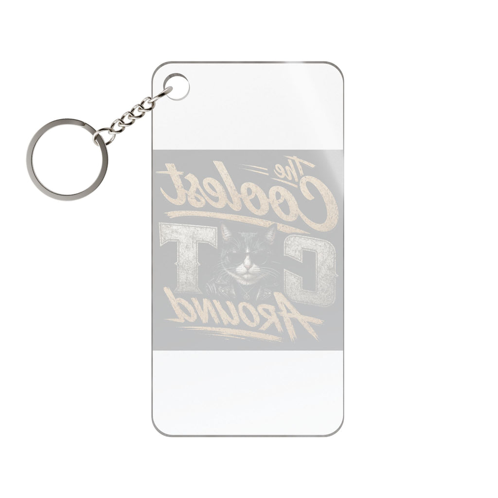 Copy of Coolest Cat (De Dee) Around Keychain Pink Charm