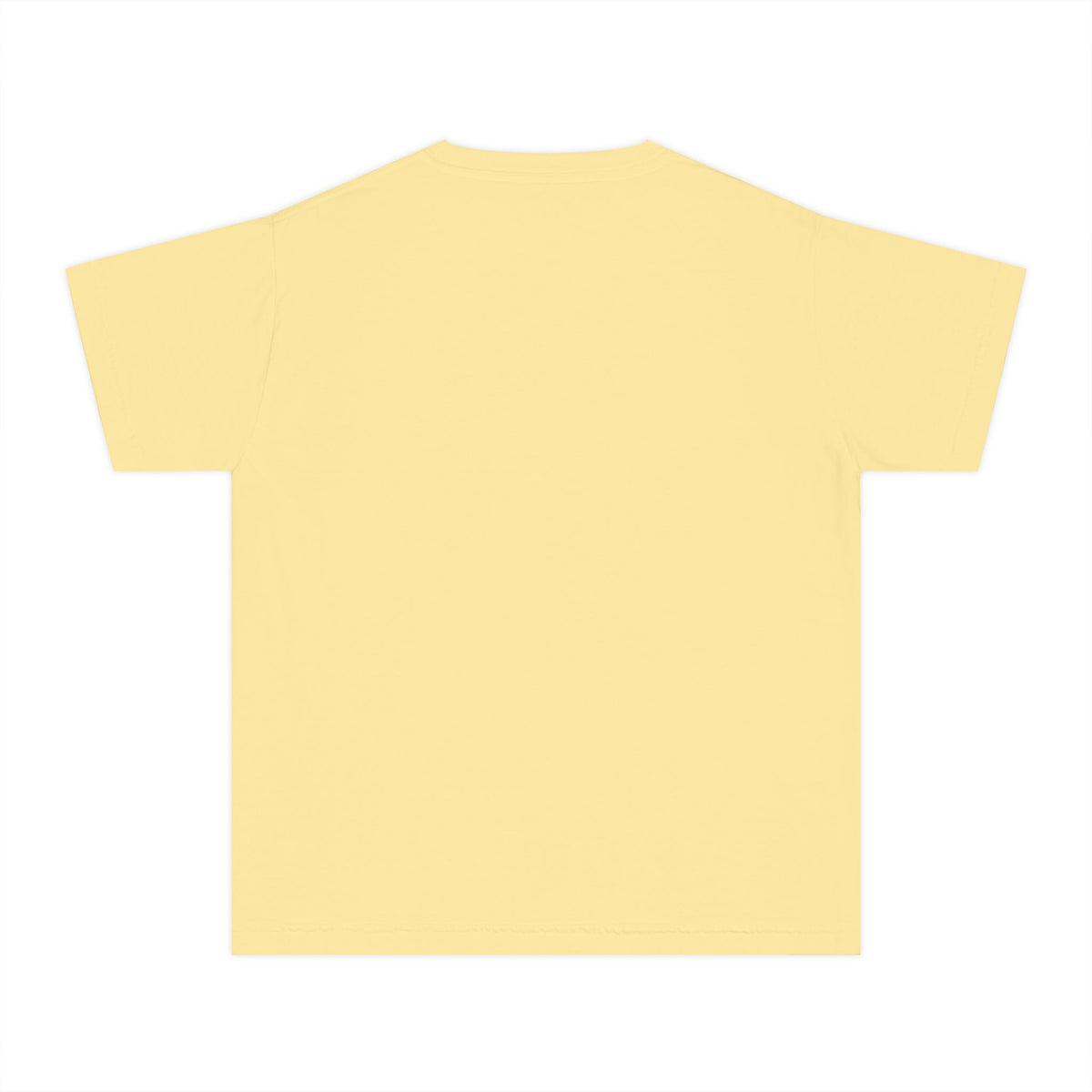 Cool Cat De Dee Standing on the Globe  Youth Tee — "Stay Cool, Work Hard, Never Quit" Motivational Graphic Shirt
