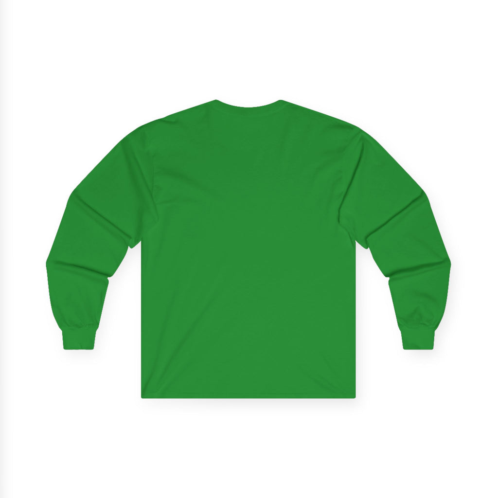 Cool Cat Long Sleeve Tee – "Stay Cool. Work Hard. Never Quit." Graphic Shirt
