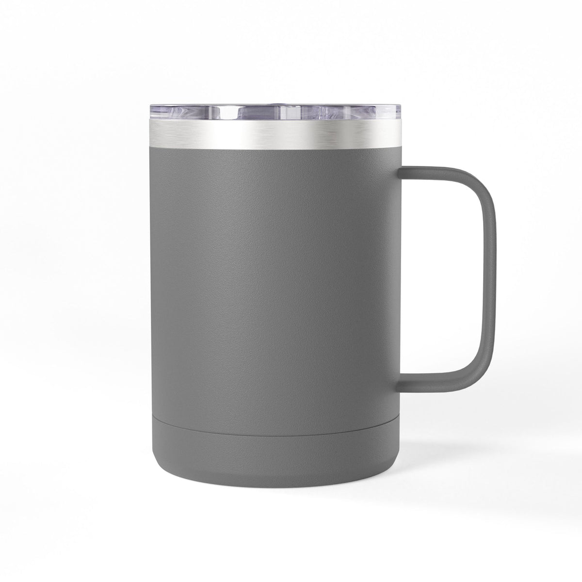 15oz Insulated Travel Mug — "Rescue Meow" Vintage Rescue Cats Design