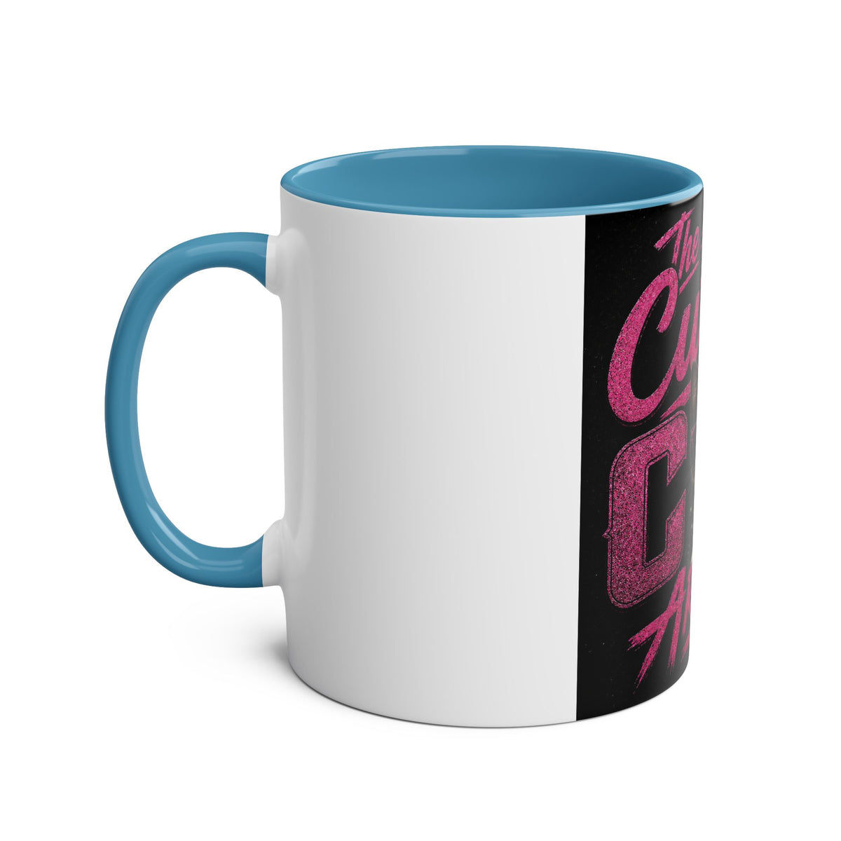 The Cutest Cat Around - 11oz Two-Tone Coffee Mug