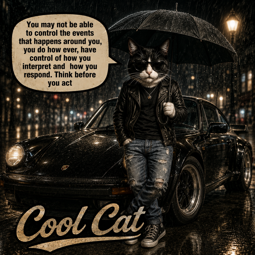Cool Cat "The Coolest Cat Around" Short Sleeve T-Shirt